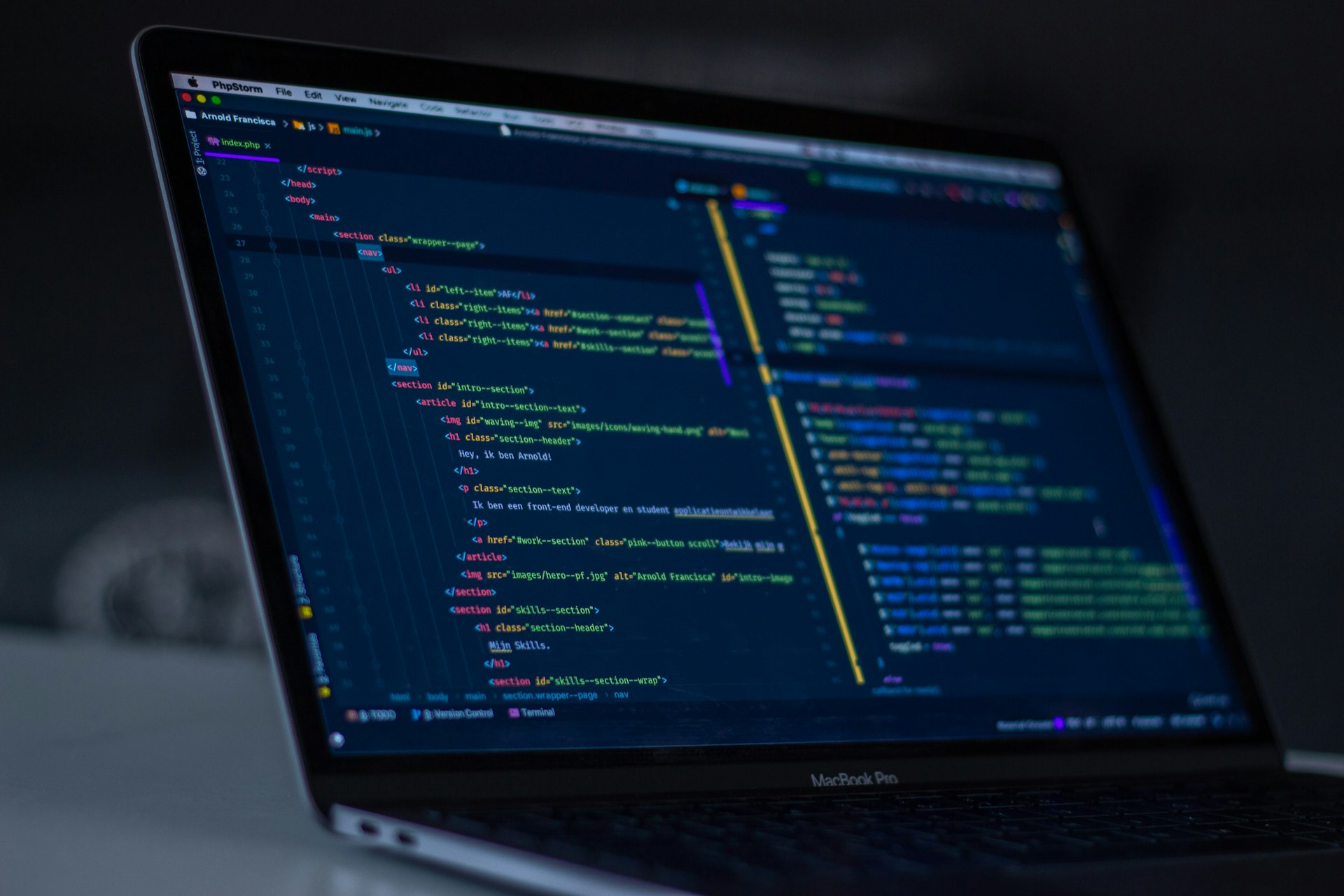 Lines of code on a dark screen — auth setup shouldn't take longer than writing your actual feature